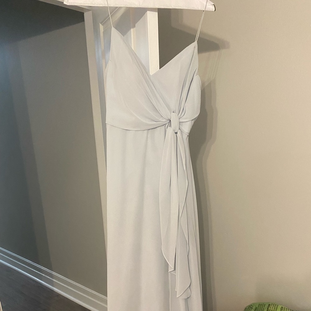 Jenny Yoo Amara Bridesmaid Dress in Serenity Blue - Picture 2 of 7